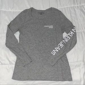 CALVIN KLEIN JEANS LONG SLEEVE TOP